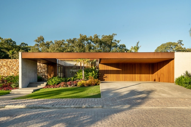 Casa Planície / RMK Arquitetura - Fotografia de Exterior, Casas, Jardim, Fachada