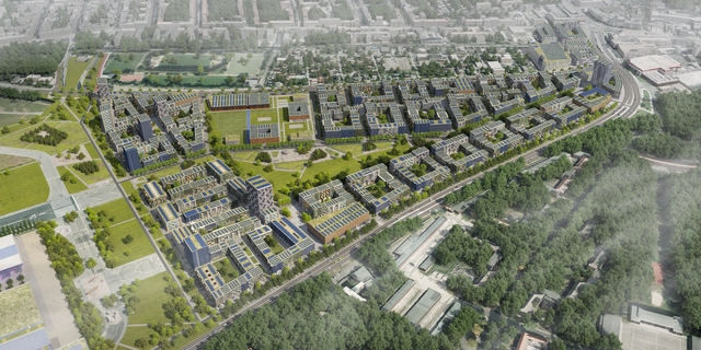 柏林旧泰格尔机场将改建为智能住宅区和研究园 - 主图