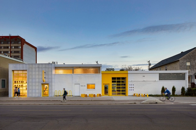 CO*LAB Gallery / RPK Architects - Exterior Photography, Exhibition Center, Door, Facade