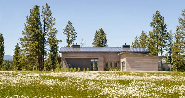 Fat Deer Lodge / Cushing Terrell - Exterior Photography, Houses, Garden, Facade, Forest