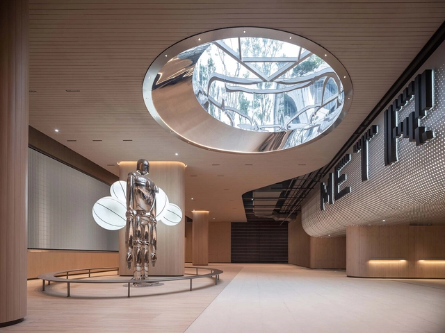 杭州五常地铁站 / TOMO東木筑造 - 室内图, 室内设计, 表皮, 扶手