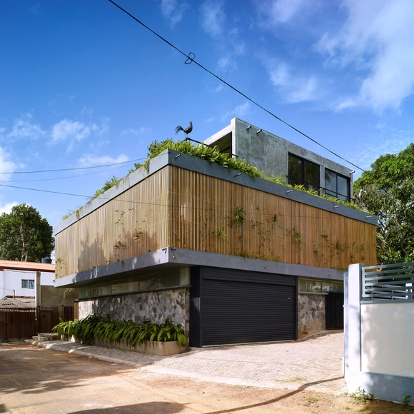 Casa Escultura / Anushka Dassanayake - Fotografia de Exterior, Casas, Fachada