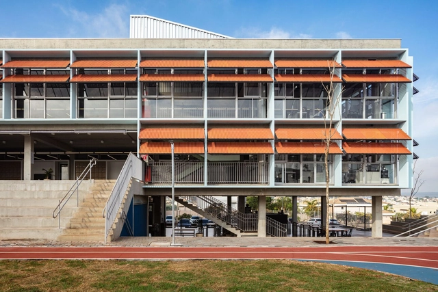 Campus del Colegio Pequeno Príncipe / GOAA - Gusmão Otero Arquitetos Associados - Fotografía exterior, Escuela Primaria, Fachada
