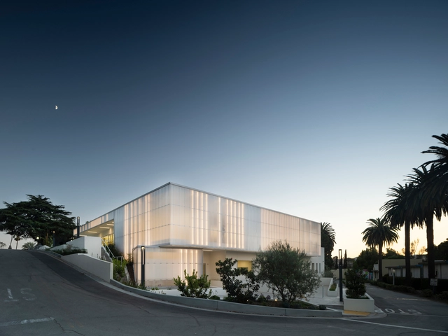 Glorya Kaufman 表演艺术中心 / AUX Architecture - 建筑图, 教育建筑, 表皮