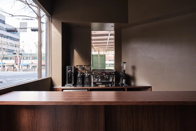 Perks Coffee / KKOL Studio - Interior Photography, Coffee Shop Interiors, Kitchen, Countertop