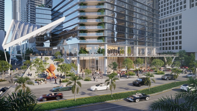 Arquitectonica Designs Soon-to-be Florida’s Tallest Commercial Building - Featured Image