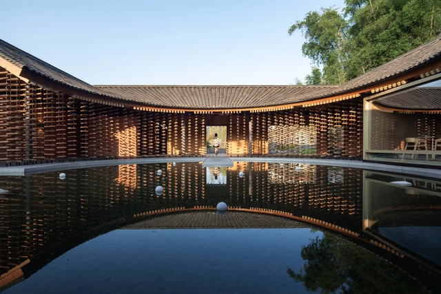 山水柴院 / 米思建筑 - 建筑图, 更新项目, 花园, 表皮, 拱