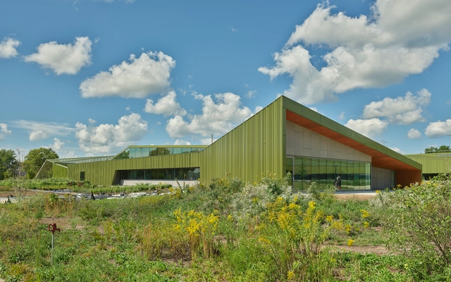 Thaden 学校  / Marlon Blackwell Architects - 建筑图, 中小学校, 花园, 表皮