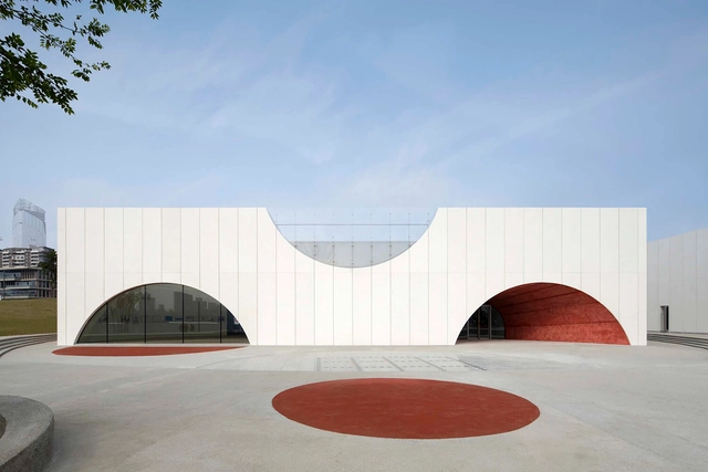 方.fun 兴隆湖儿童艺术中心 / 相对建筑 - 建筑图, 展陈建筑, 表皮, 拱