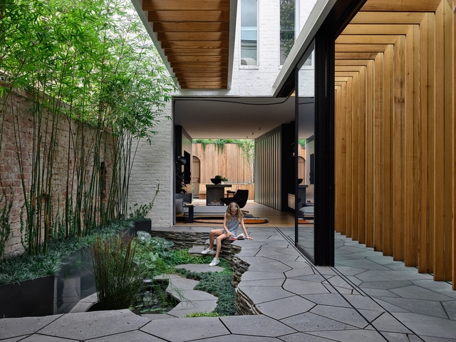 Casa da Ponte Fitzroy / Matt Gibson Architecture + Design - Fotografia de Interiores, Remodelação, Fachada, Mesa