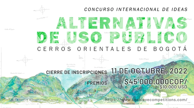 Concurso de Ideas Alternativas de Uso Público: Cerros Orientales de Bogotá - Imagen Principal
