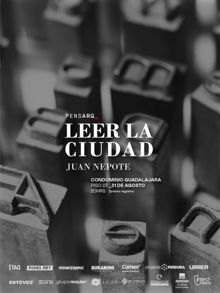 "Leer La Ciudad" por Juan Nepote - Imagen Principal