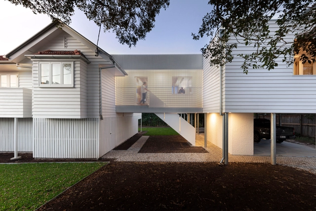 清晰功能分区，亨德拉之家 / Wrightson Stewart + Barbara Bailey - 建筑图, 独立住宅, 庭院, 表皮, 门