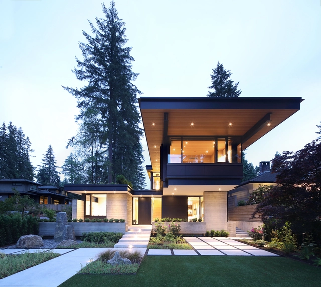桥屋 / Vallely Architecture - 建筑图, 独立住宅, 花园, 门, 表皮