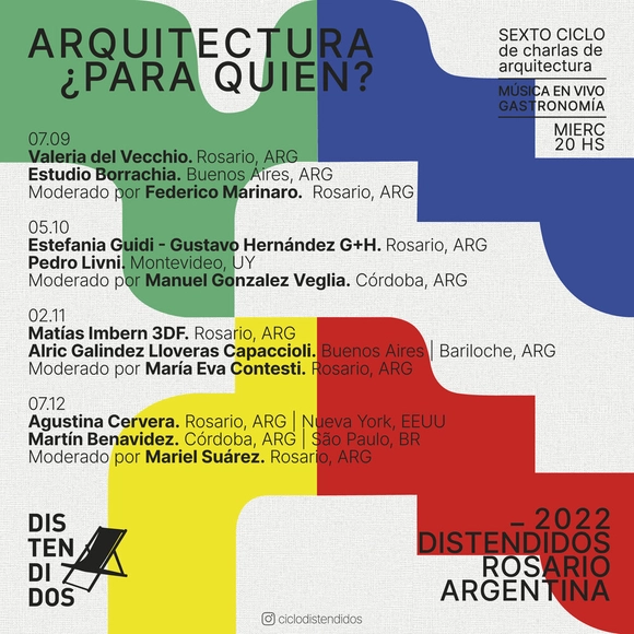 6° Ciclo Distendidos: Arquitectura, ¿Para quien? - Imagen Principal