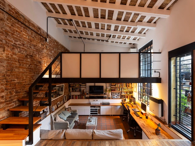 Casa Antonio  / PALTArq - Fotografía interior, En Detalle, Fijación Vigas, Fachada, Escaleras, Barandas, Iluminación, Mesas, Sillas