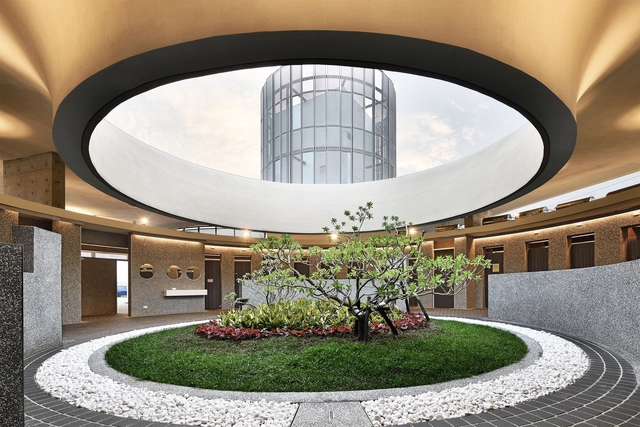 自然的呼唤，杨梅休息区 / Betty Chou Architect & Associates + Chin Ying Hao Architect - 室内图, 公共建筑, 表皮, 拱