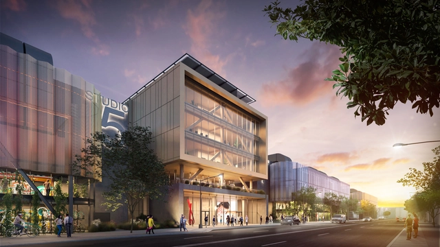 Grimshaw Reveals Designs for a Studio Production “Vertical Campus” in the Arts District of Los Angeles - Featured Image