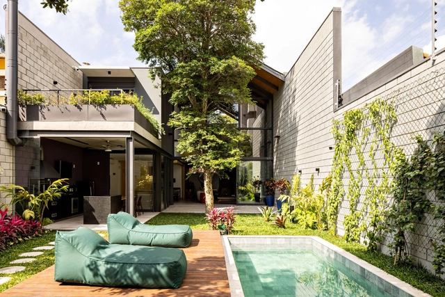 Casa Georgia / ARKITITO Arquitetura - Fotografia de Exterior, Casas, Jardim, Fachada