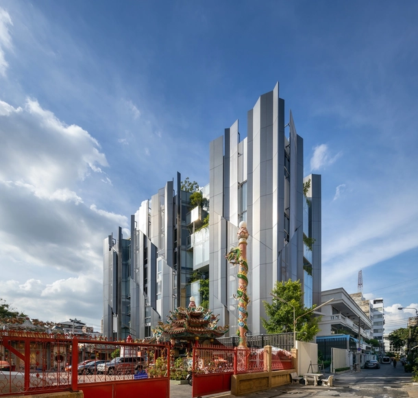 Suanphlu Office / IDIN Architects - Exterior Photography, Office Buildings, Facade, Cityscape