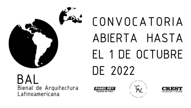 Convocatoria para la Bienal de Arquitectura Latinoamericana 2023 - Imagen Principal