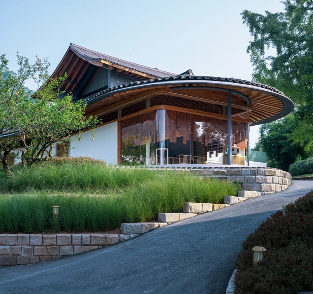 遵生小院 / 在行建筑 - 建筑图, 居住建筑, 花园, 表皮, 门