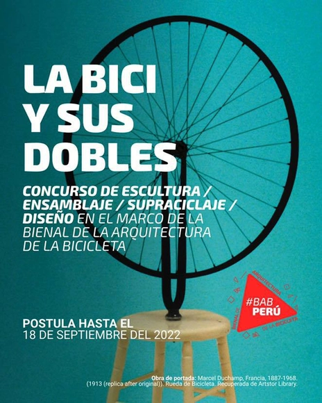 La bici y sus dobles: concurso de escultura / ensamblaje / supraciclaje / diseño - Imagen Principal