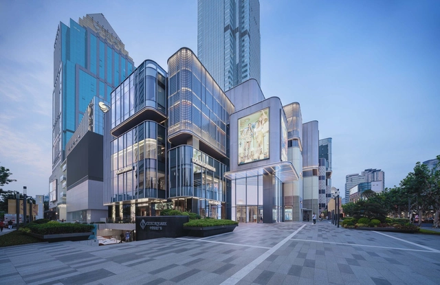 CITIC SQUARE Renovation / Kokaistudios - Exterior Photography, Retail , Facade, Arch, Cityscape