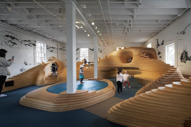 湾区儿童探索博物馆 / Olson Kundig - 室内图, 博物馆, 楼梯