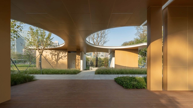  CloudLand  Tourist Service Center / ATELIER XI - Interior Photography, Installations & Structures, Garden, Facade, Door, Arch, Column