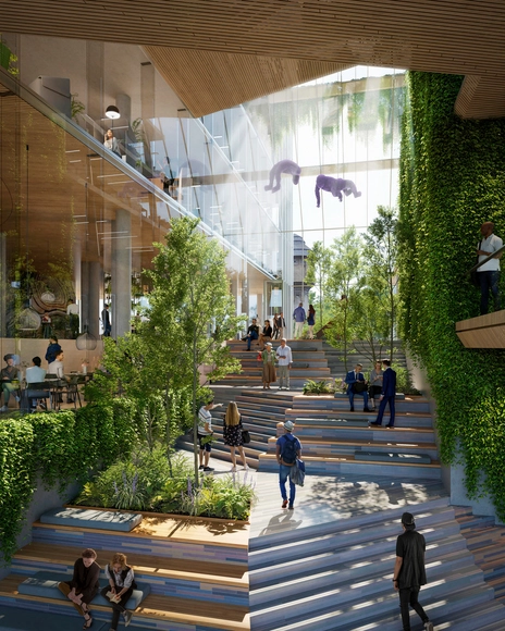 UNStudio projeta torre na Alemanha com foco na sustentabilidade ambiental e social - Imagem de Destaque