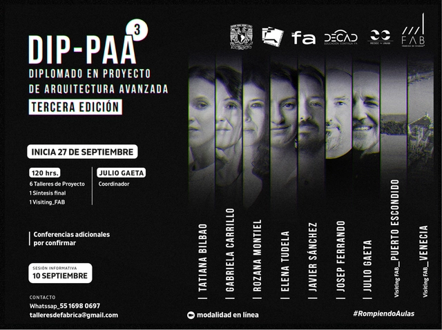 Diplomado de Proyecto de Arquitectura Avanzada | Tercera Edición (DIP-PAA 3) - Imagen Principal