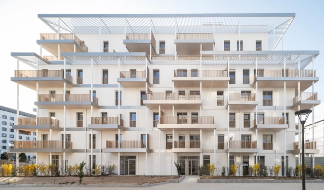 Vélizy Morane Saulnier Apartments / DREAM - Exterior Photography, Residential, Facade, Balcony