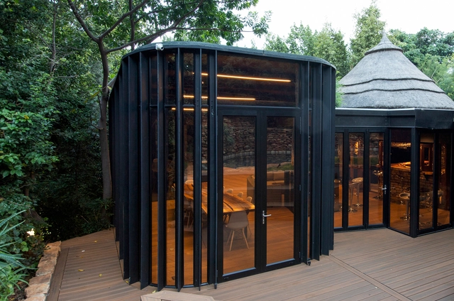 Schalkwyk 住宅 / Drawbox Design Studio Architects - 建筑图, 独立住宅, 门, 表皮