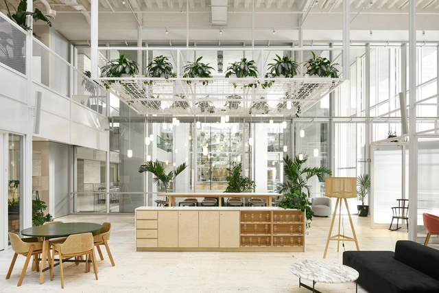 Escritórios Sid Lee / Sid Lee Architecture - Fotografia de Interiores, Interiores De Escritórios, Cozinha, Fachada, Cadeira, Mesa