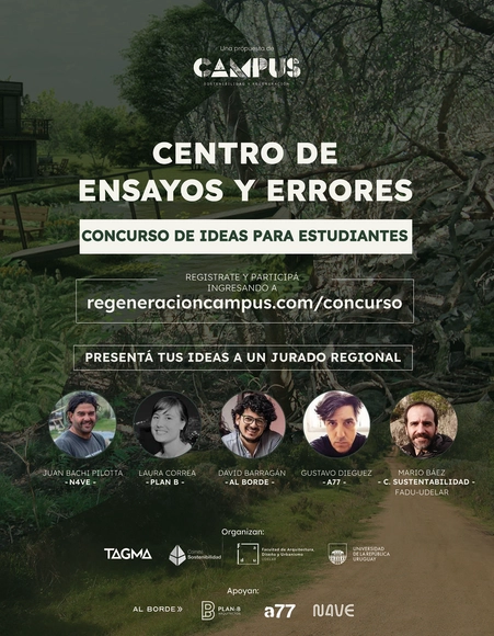 Concurso de ideas para estudiantes: Centro de Ensayos y Errores en CAMPUS - Imagen Principal