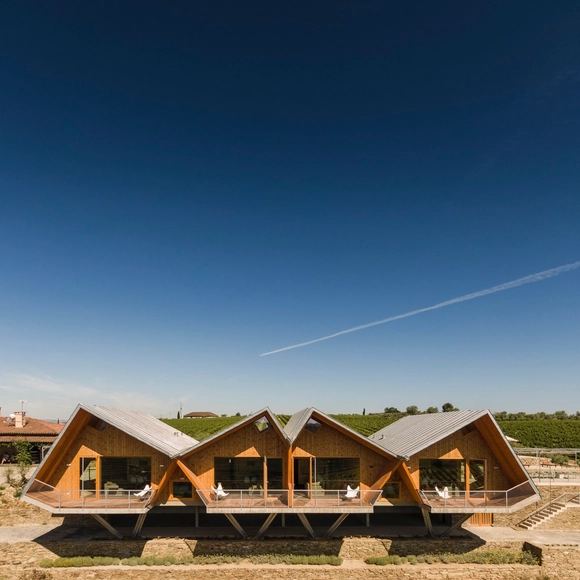 Quinta da Faísca Tourist Accomodation / Carlos Castanheira - Exterior Photography, Cabins & Lodges, Facade