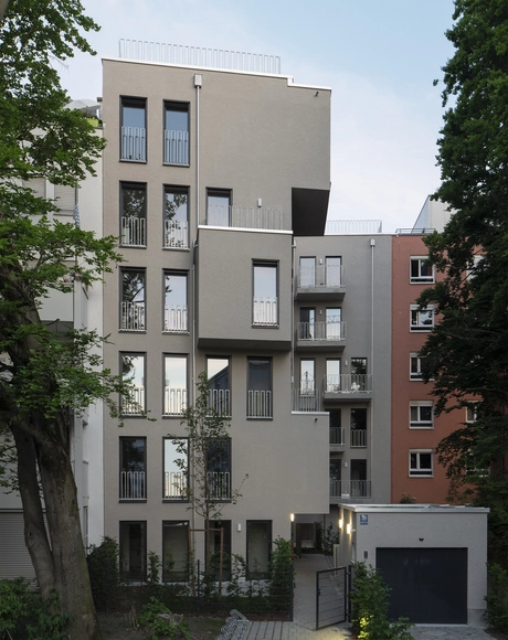 House with bay windows / Buero Wagner + Studio Kreft + E.Hoffmann + Element A - Exterior Photography, Apartments, Facade