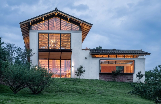 安石乡村书局 / 锋茂建筑 - 建筑图, 科教建筑, 表皮, 门
