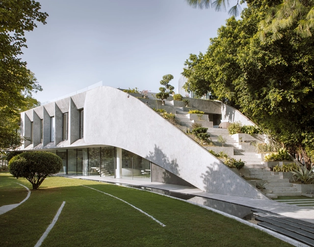 KD45别墅，大自然环抱中的都市生活 / Studio Symbiosis - 建筑图, 独立住宅, 花园, 表皮, 楼梯