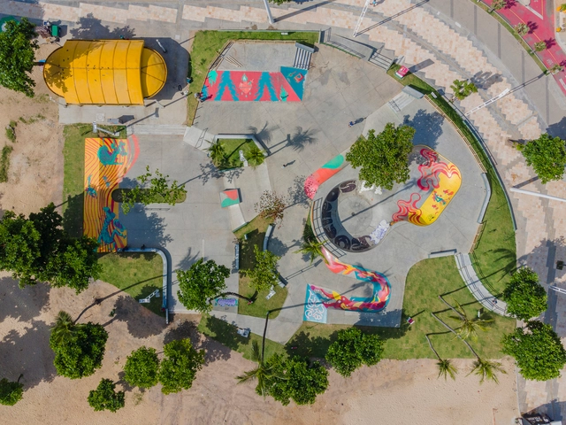 Skatepark Av. Beira Mar / Henry Teixeira Arquitetura e Urbanismo - Exterior Photography, Skatepark