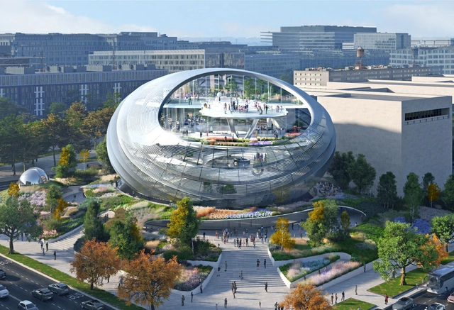 El Instituto Smithsonian presenta las propuestas para el Centro de Aprendizaje Bezos en Washington DC - Imagen Principal