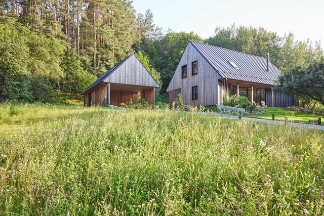 Forest House / Inblum Architects - Exterior Photography, Detail, Forest
