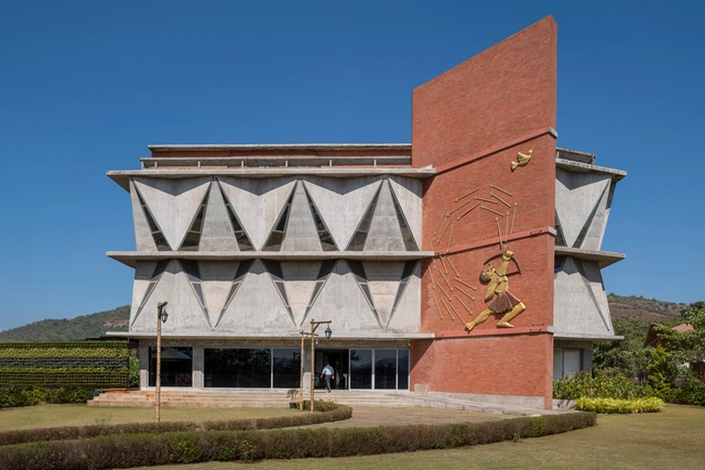 Manshakti Mindgym 博物馆 / Design Workshop - 建筑图, 博物馆, 表皮