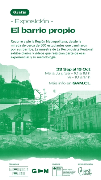 Exposición El Barrio Propio / La Reconquista Peatonal - Imagen Principal