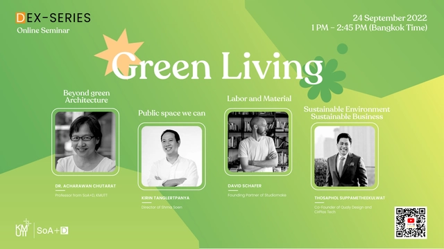 Online Lecture "Green Living by SoA+D" - Featured Image
