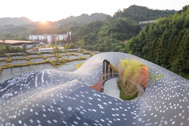 柒村艺术设计中心 / 时地建筑 - 建筑图, 展陈建筑, 花园