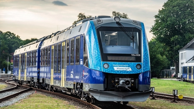 Primeira frota de trens movidos a hidrogênio é lançada na Alemanha - Imagem de Destaque