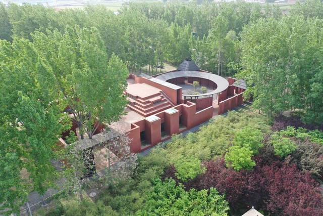 云寨村社区活动中心 / 清华大学建筑设计研究院 + 素朴工作室 - 建筑图, 社区中心, 花园, 拱, 森林