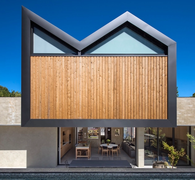 Millswood House / studio gram - Exterior Photography, Houses, Facade, Door, Chair